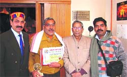 Vijender Kumar and Dr Sant Ram Deswal 