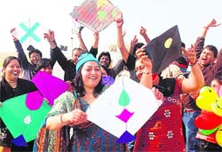 Residents gather to celebrate Basant Panchami in Bathinda
