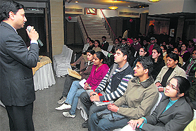 A seminar by ISBF in Chandigarh on Thursday.