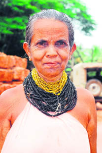 The local market on Thursdays is frequented by the local tribal women with their wrap-around topless gear and strings of 