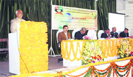 Acting Vice-Chancellor of the Gobind Ballabh Pant University of Agriculture and Technology, Pantnagar, at a two-day national symposium held on the university campus on Sunday.