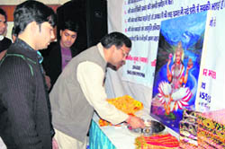 Uttarakhand Agriculture Minister Trivendra Singh Rawat inaugurates the Ganga Bachao campaign in Dehradun