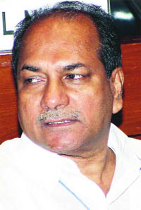 Defence Minister AK Antony