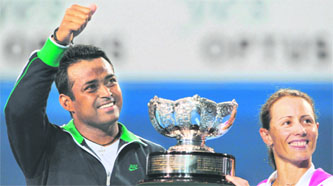 The Australian Open win this year was Leander and Cara’s second Grand Slam title together in four finals. The pair is emerging as the best mixed doubles team in the Slam circuit