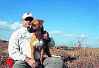 Sanjay Sharma with his 16-month-old American Boxer, Bonxie