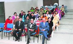 Participants at a seminar organised by ICFAI University In Dehradun
