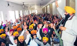 Sikh Students Federation holds a meeting to create job opportunities for Punjabi youths