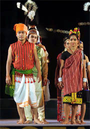 North Eastern artistes perform at Octave festival in Amritsar.