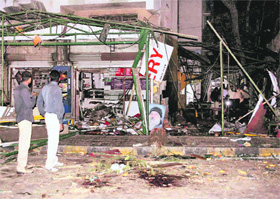 The Pune blast received wall-to-wall coverage by news channels
