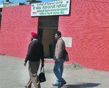 The soil-testing lab in the District Agricultural Office in Jalandhar, which has been lying defunct for past five years.