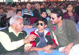 Irrfan Khan at the Haryana Police Academy, Madhuban, in Karnal