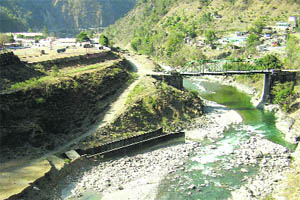 The Lakhwar-Vyasi hydro project site.