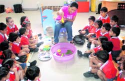 Chitkara International School kids learn it from concepts