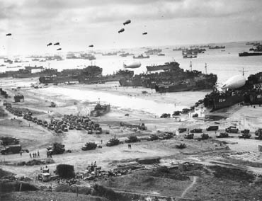 After the Allies landed on the beaches of Normandy, it was a fight to the finish to flush out the entrenched German forces