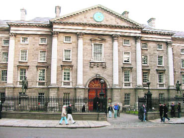 A view of Trinity College