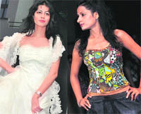 Participants at a fashion show in Ludhiana 