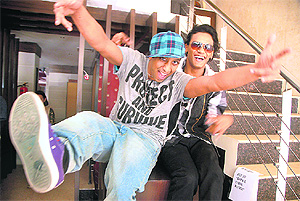 Jack Samuel Gill(L) with Saajan Singh