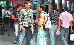 Youths, who had come for the recruitment rally of the Territorial Army in Ludhiana on Wednesday, all set to return home disappointed.