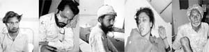 The five victims undergo treatment at the Civil Hospital