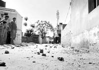 Site where Harnek Singh was murdered. Tribune photographs