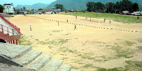 A view of the Dev Singh Bisht playground in Dehradun.