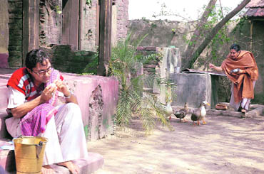 Rahul Bose and Moushumi Chatterjee 