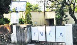 The building of the Young Womens Christian Association in Dehradun.