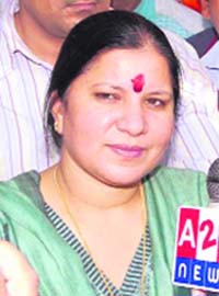 Education Minister Geeta Bhukkal