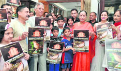 Uttarakhand Governor Margaret Alva at a function to protect house sparrow nests at Raj Bhawan, Dehradun