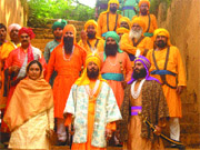 A scene from the serial