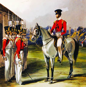 The Quarter Guard 2nd Bombay Grenadiers, Bombay Native Infantry, 1846  