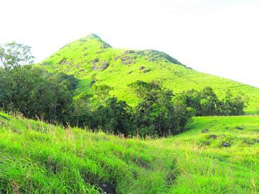 A visit to Chembara Peak is a vigorous six-hour-trek each way