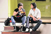 (L) Aarya Babbar  with Aman Dhaliwal