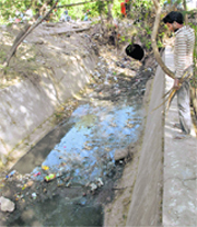 MLA Hostel: Its backside