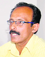 Rajat Sharma of a private events management company addresses a press conference in Dehradun on Tuesday. 