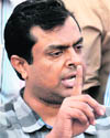 Brother-in-law of Shoaib, Imran Zafar, in New Delhi.