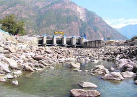 The Pala Maneri project in Uttarkashi district of Uttarakhand