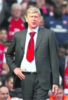 Arsenal boss Arsene Wenger