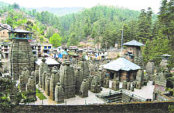 The Baijnath temple complex in Bageshwar district of the Kumaon region.