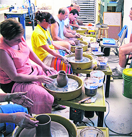 The therapeutic effect of pottery making has found many takers