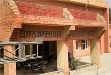 A view of the Kisan Aram Ghar in Bathinda.