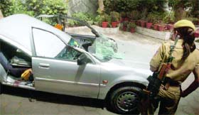 The ill-fated car