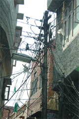 The dangling wires also a big concern.