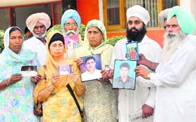 Relatives of Indians facing death row in the UAE, in Chandigarh