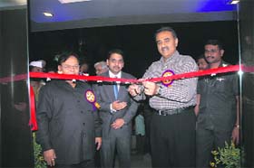 AIFF president Praful Patel inaugurates the academy in Pune