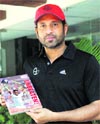 Sachin Tendulkar releases a book on Sourav Ganguly authored by sports photographer Suman Chatopadhyay in Mumbai 