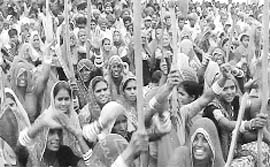 Gujjar women up in arms