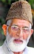 APHC chairman Syed Ali Geelani