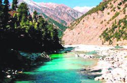 Harsil in Uttarkashi district
