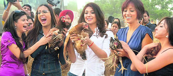 In Desi Girl, the participating celebrities will stay with the families in the village, and undertake everyday tasks of the villagers such as milking cows, making cowdung cakes, cleaning and cooking food   